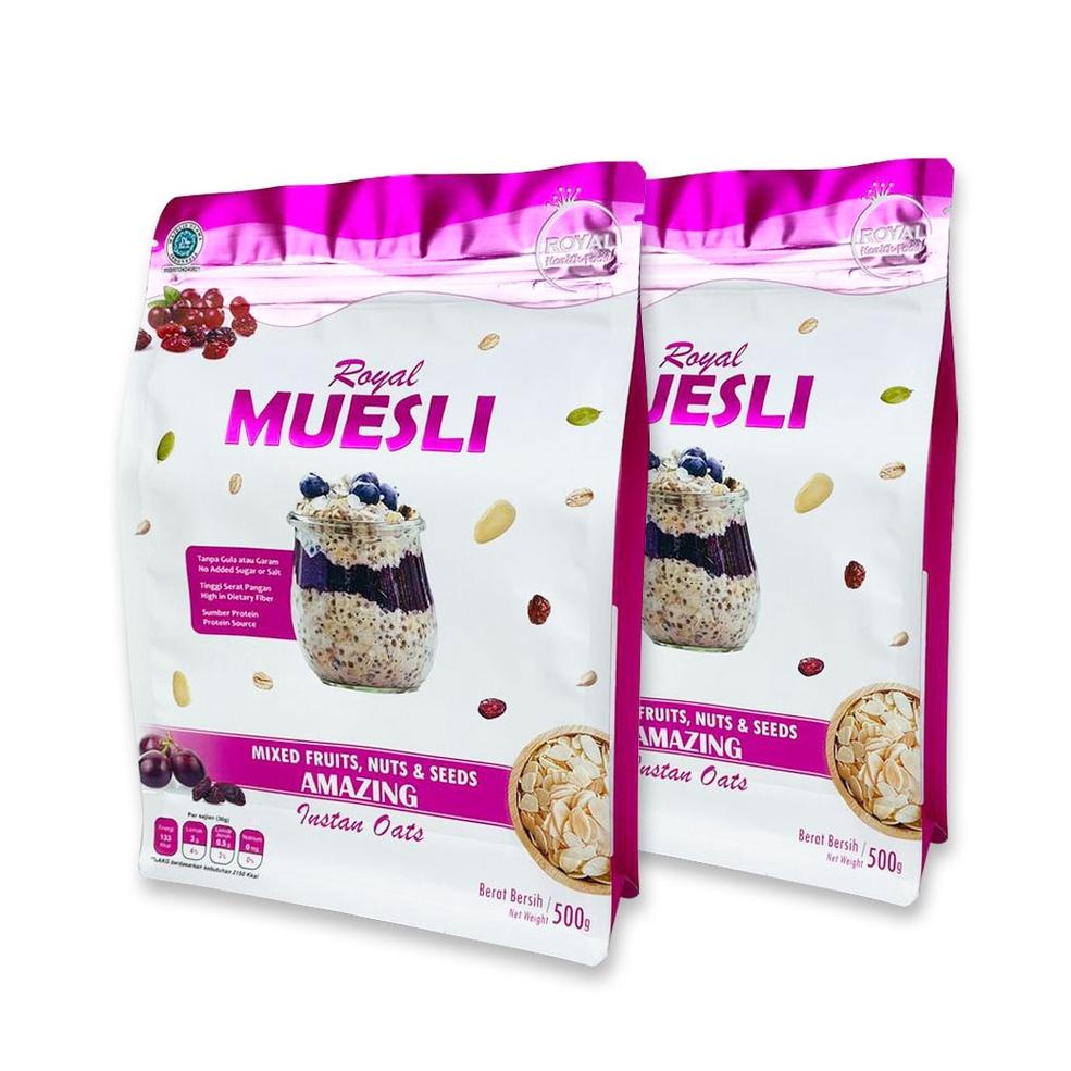 

[KODE VTWKY] Royal Muesli 500 Gr (Buy 1 Get 1)