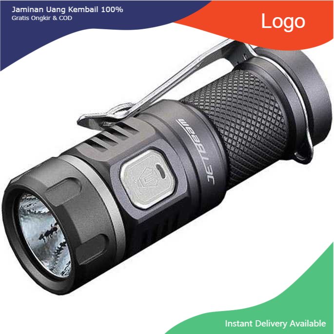 JETBeam Senter LED Luminus SST40 990 Lumens - E20R