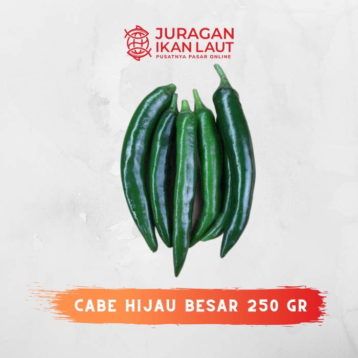 

Cabe Hijau Besar Segar Berkualitas - 250 Gram