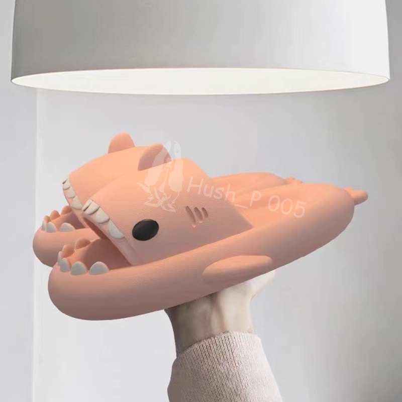 Komin Sandal Hiu Wanita Sendal Paus Dewasa EVA Sendal Shark Import Kualitas Tinggi Sandal Rumah Anti Slip Empuk Ukuran 36-41