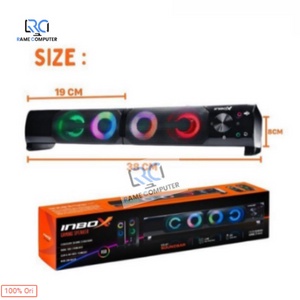 Speaker GAMING INBOX GS-07 SOUNDBAR GS07 Super BASS - Gaming Speaker RGB