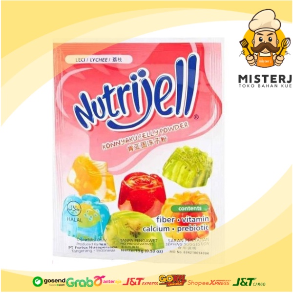 

Nutrijell Reg Lychee | 15 Gram | Nutrijell Agar Agar Leci