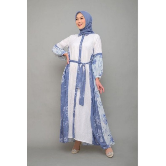 Sale Nada Puspita Floral Revelry Dress (white)