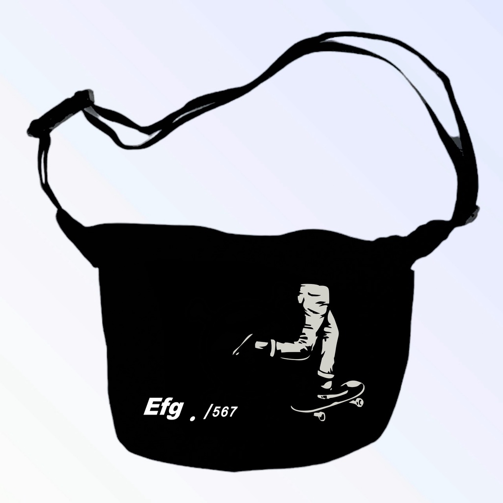 Sling Bag Efg - Problem - Goks - Skymo ~ Selempang Pria dan Wanita~Tas selempang pria murah Sling bag cowok distro anti air waterproof Original Sling