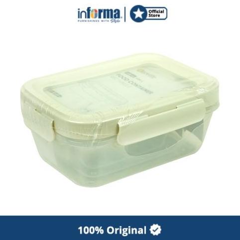 INFORMA KOTAK MAKAN - FOOD CONTAINER ARIO RECTANGLE SET OF 3