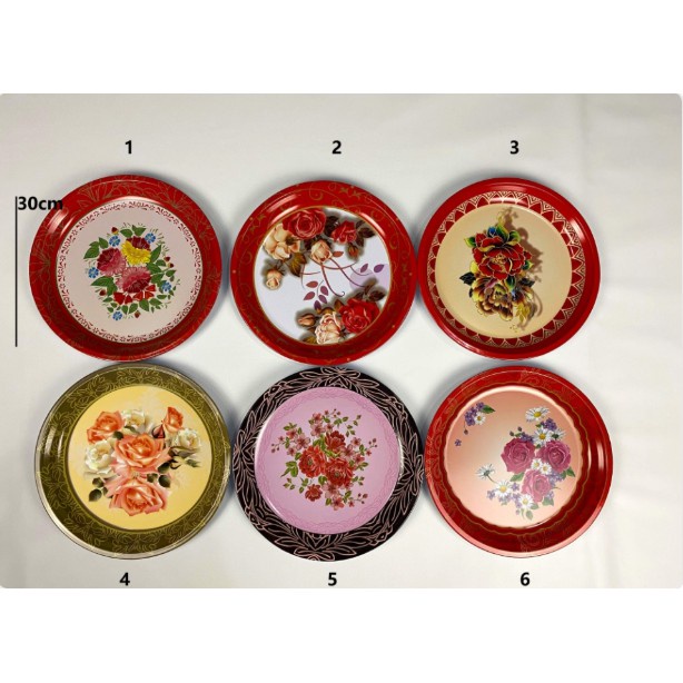 CUAN AKSESORIS - TERBARU NAMPAN BULAT FULL MOTIF BUNGA STAINLESS NAMPAN ENAMEL FULL MOTIF BUNGA / NA