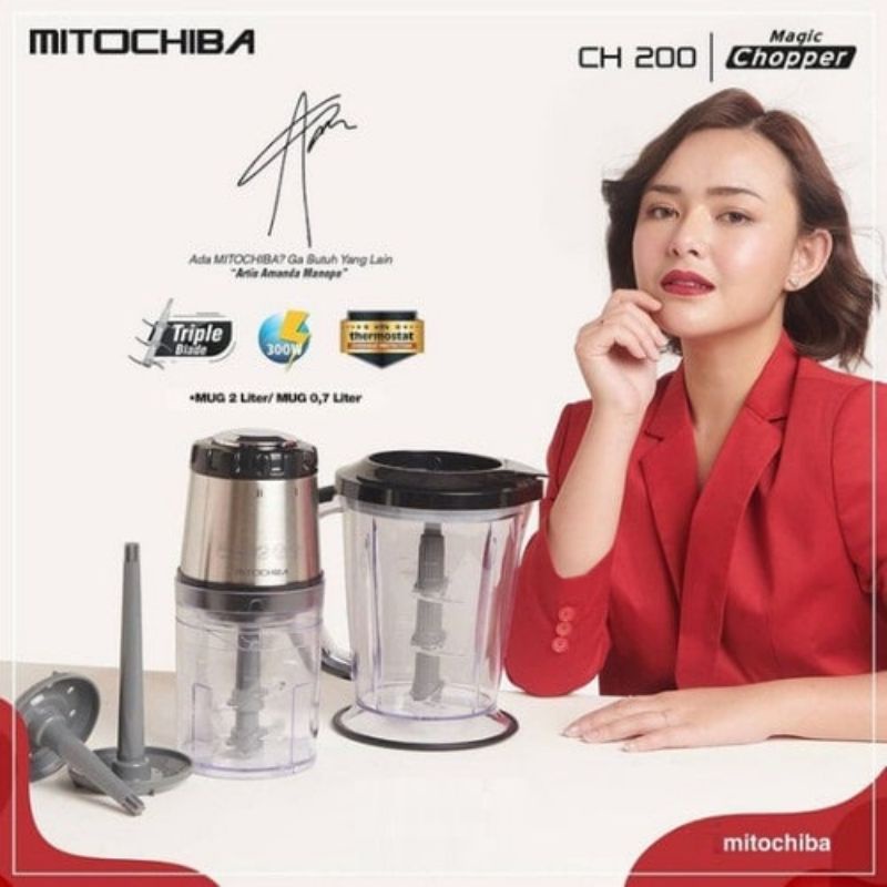 Mitochiba CH 200 Chopper Food Processor
