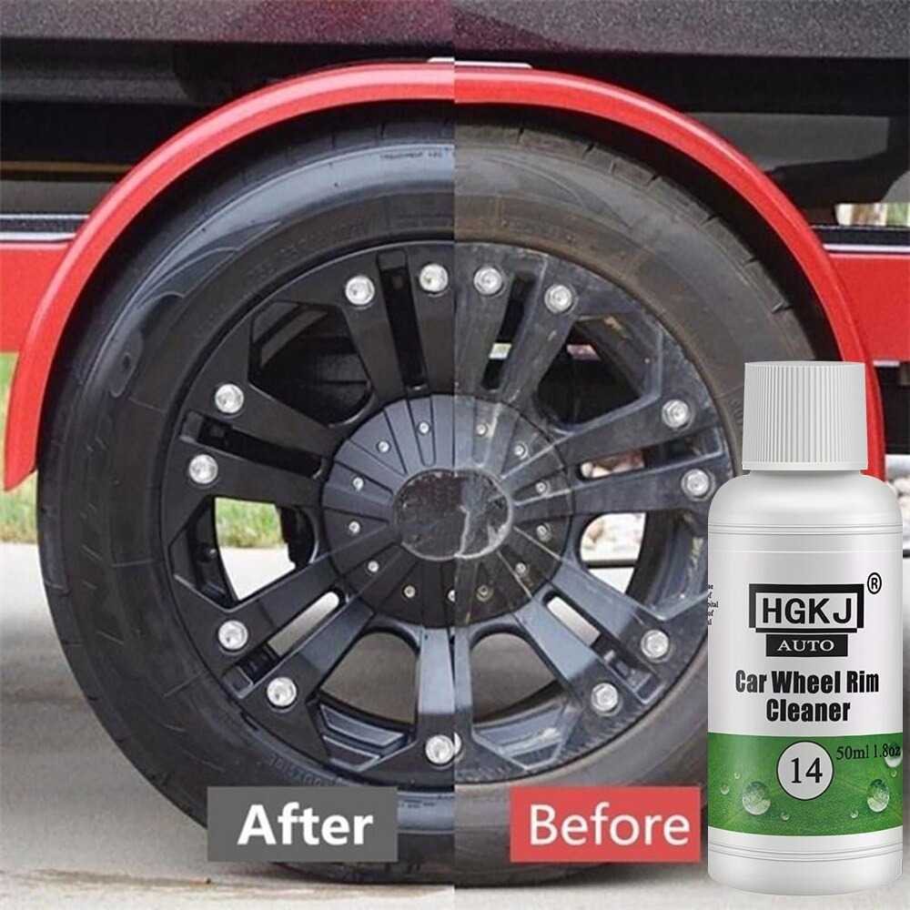 ( 100% BARANG ORI ) HGKJ Cairan Pembersih Velg Mobil Car Wheel Rim Cleaner 20ml - HGKJ-14