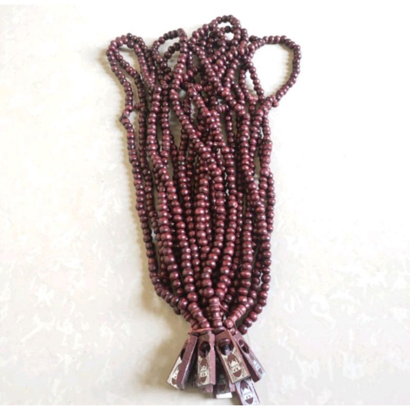 Tasbih kayu walikukun 99 butir murah