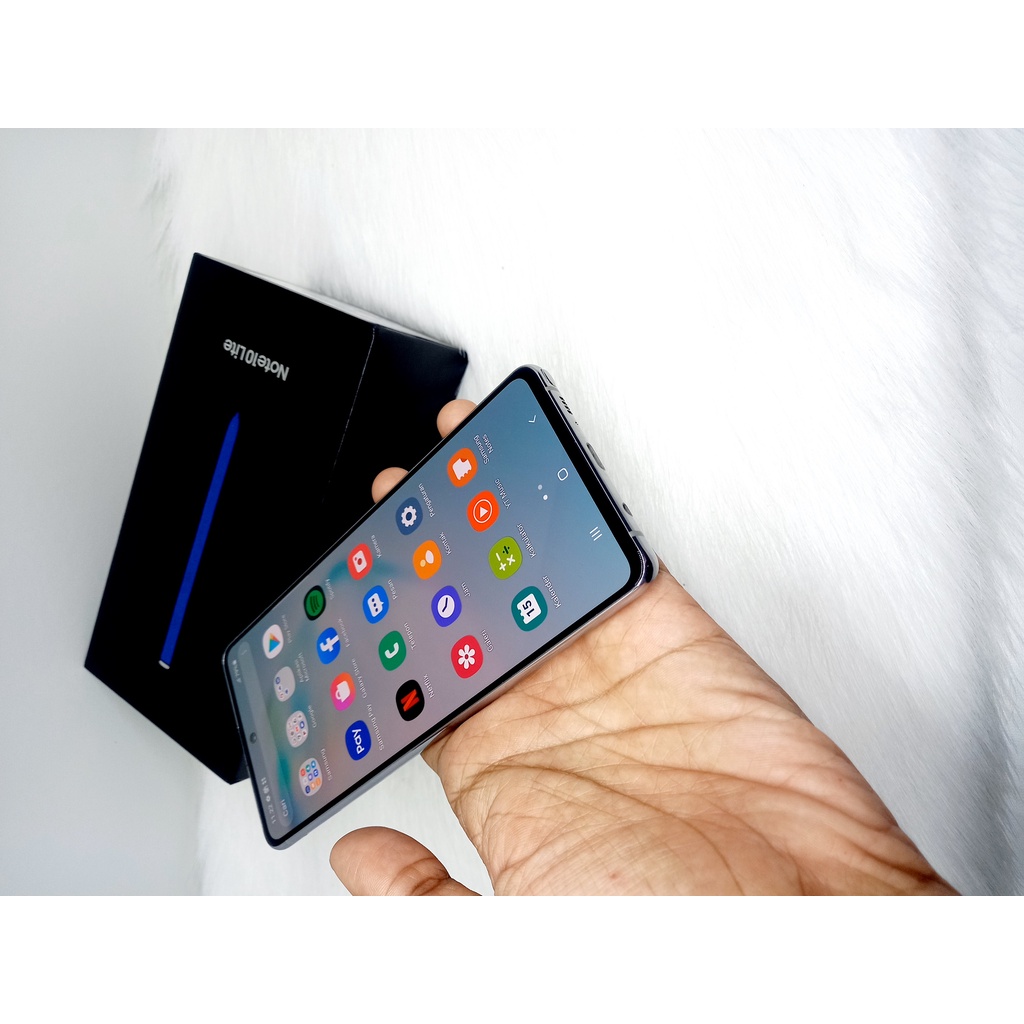 samsung note 10 lite hp second seken bekas garansi resmi sein indonesia original lengkap