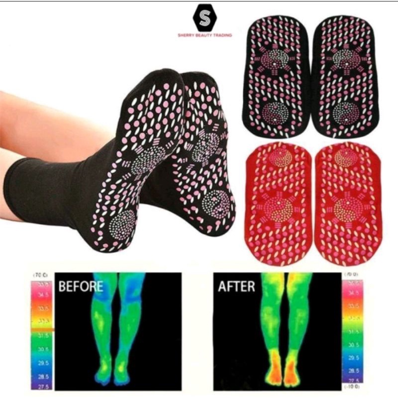 kaos kaki terapi magnetic socks sepasang