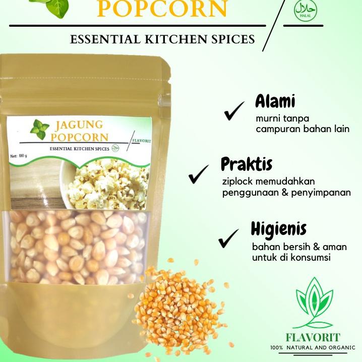 

㊢ Biji Jagung Popcorn Pop Corn Popcron Makanan Ringan Mentah Premium Bahan Pokok Rempah Organik Asli ハ
