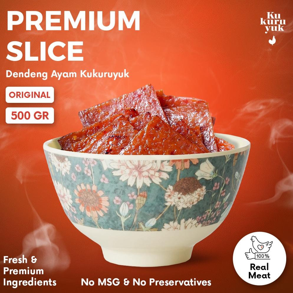 

[BAYAR DITEMPAT] [PREMIUM] Dendeng Ayam Kukuruyuk Makanan Siap Saji - 500 Gram
