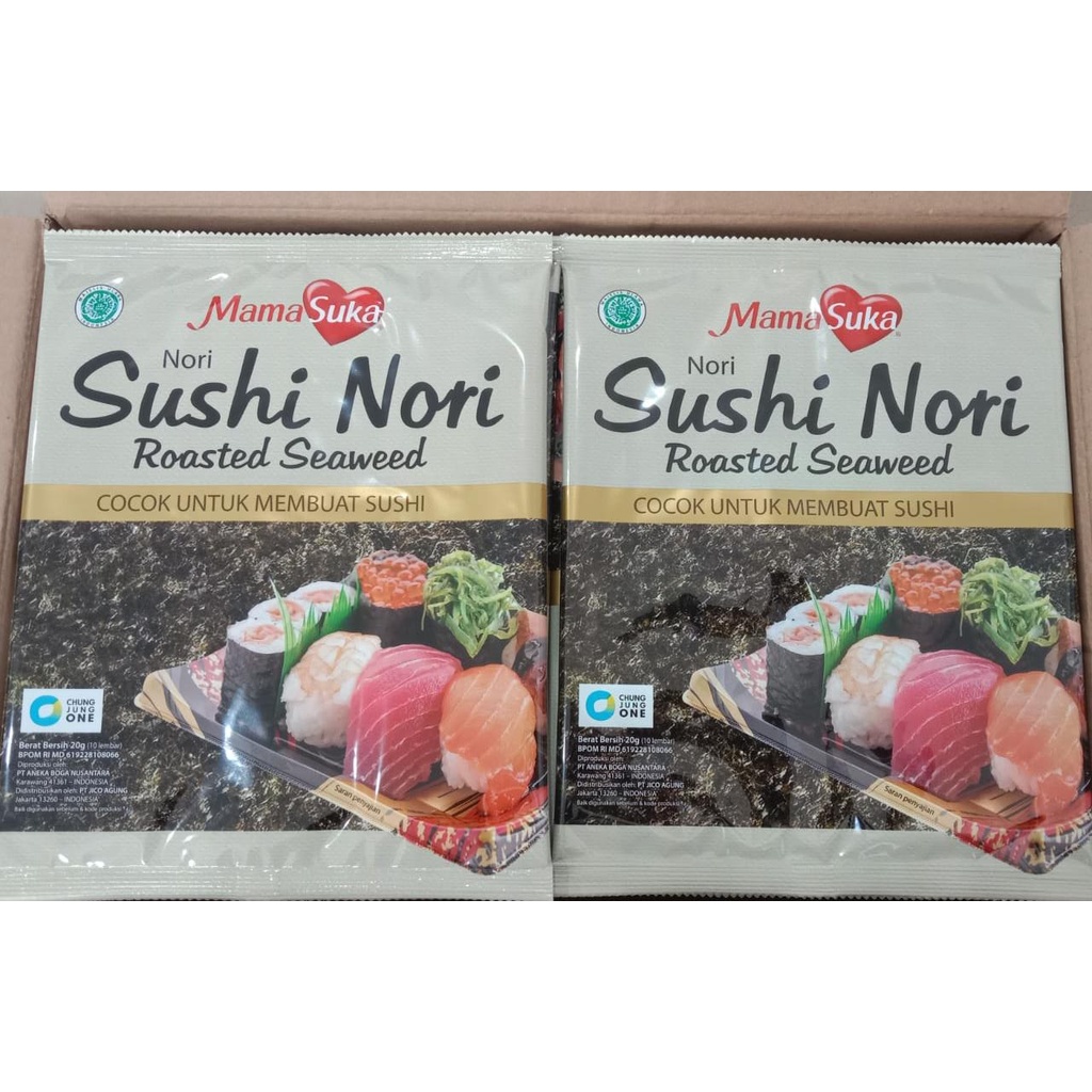 

Mamasuka Sushi Nori Roasted Seaweed 20 gr