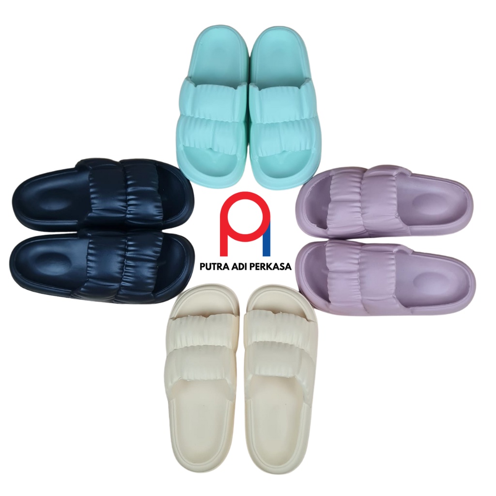 Sandal Selop Jelly Perempuan Model Korea Import dan Viral GOSOME 626M