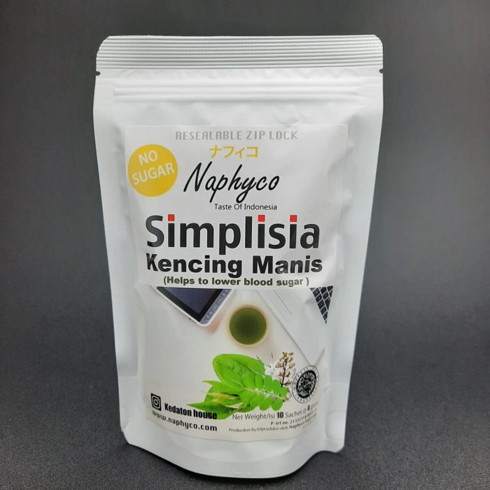 

Simplisia Kencing Manis Naphyco | tanpa gula