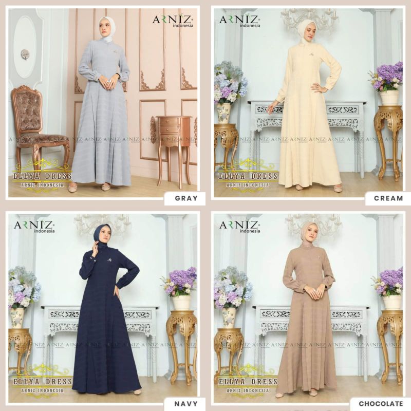 ELLYA DRESS BY ARNIZ COLLECTION ORIGINAL