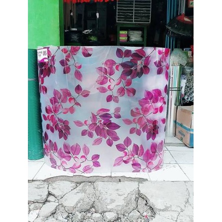 ︽ Fiber Pagar Fiber Plat Motif Daun Ungu | Fiber Daun BIG SALES 3588 ◈