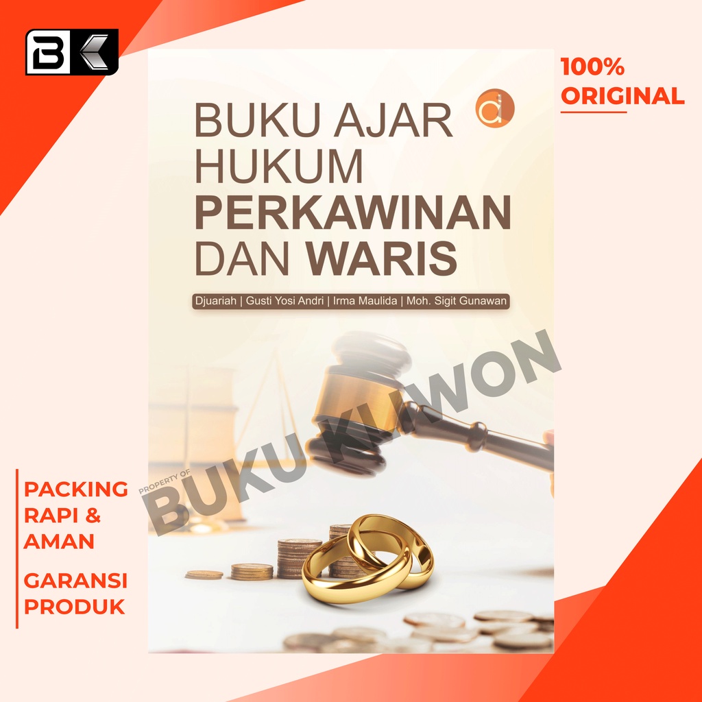 Jual Buku Ajar Hukum Perkawinan Dan Waris Shopee Indonesia