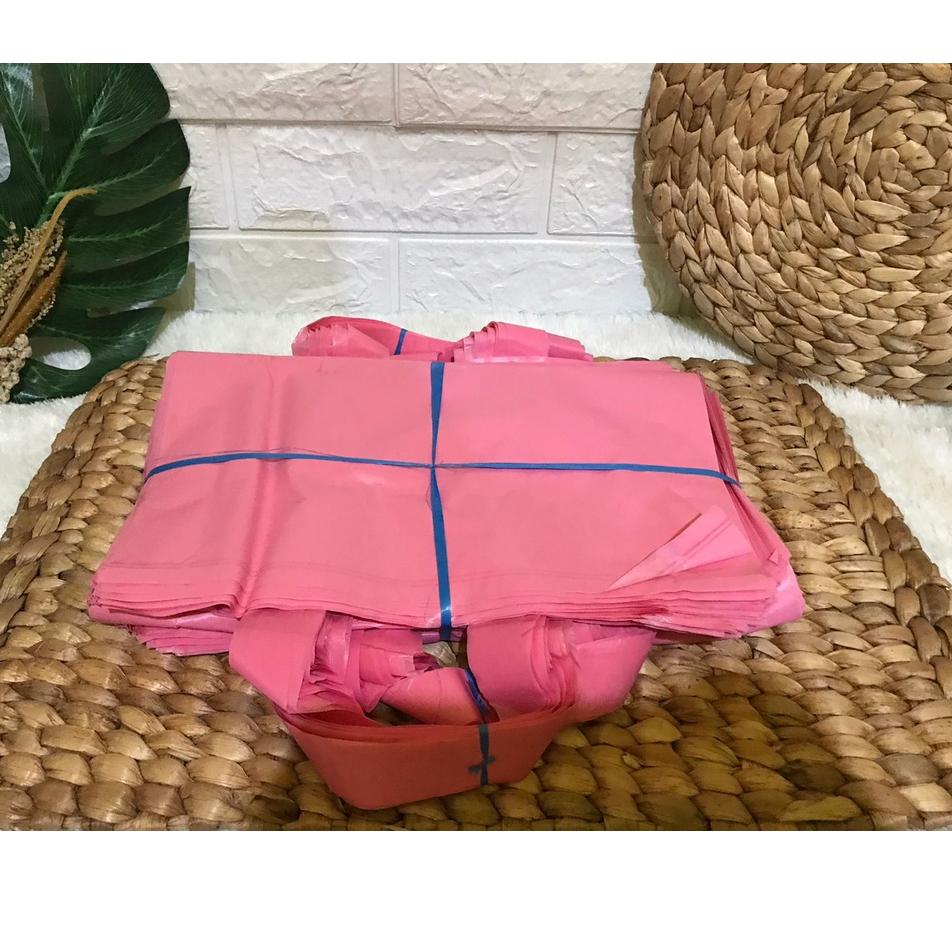 Super Berhadiah (100 pcs) Kresek Warna / Shopping Bag / tas mall /shoping bag Plastik 28 x 35