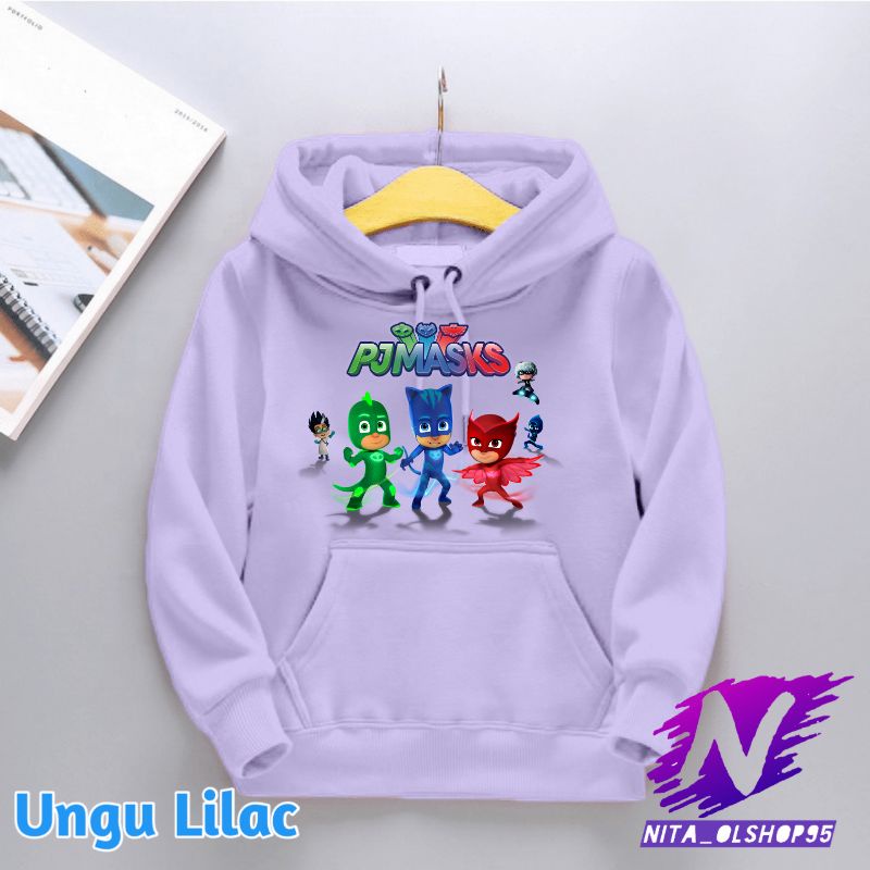 hoodie anak pj masks