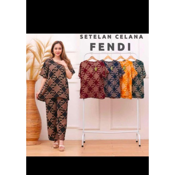 Setelan Celana Fendi