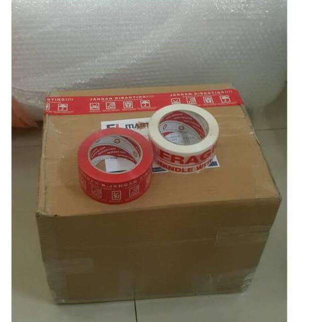 

㊓ PAKET PACKING AMAN- (BUBLE WRAP+KARTON+STIKER FRAGILE) げ