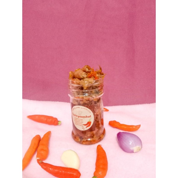 

Spicy Sambel - Sambel cumi asin 150g (Best Seller)