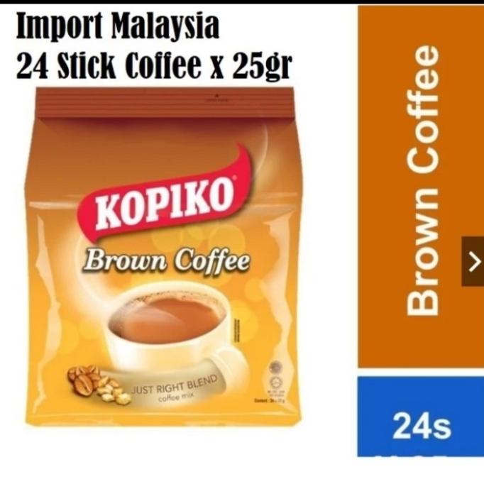 Kopiko L.A. Kopi Instan Kopiko Brown Coffee/Kopiko Machiato/Kopiko Kaw