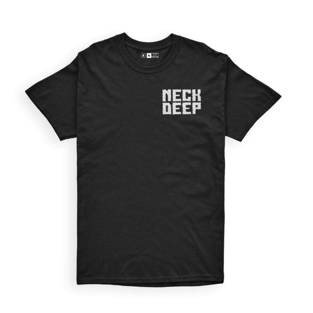 KAOS NECK DEEP ORIGINAL COTTON