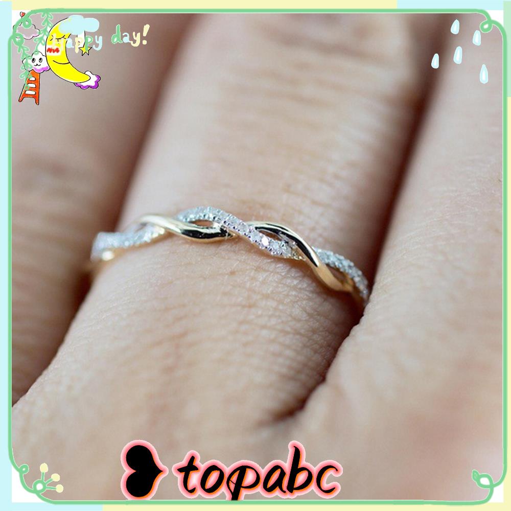 Top Tipis Memutar Cincin Pesta Pertunangan Pesona Perhiasan