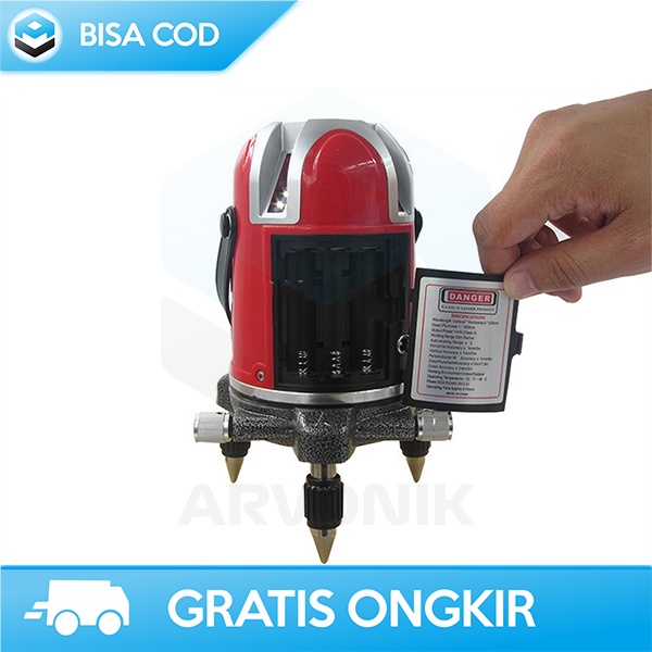 ALAT PENGUKUR KEMIRINGAN SELF LEVELING WATERPROOF DUSTPROOF 100-240V