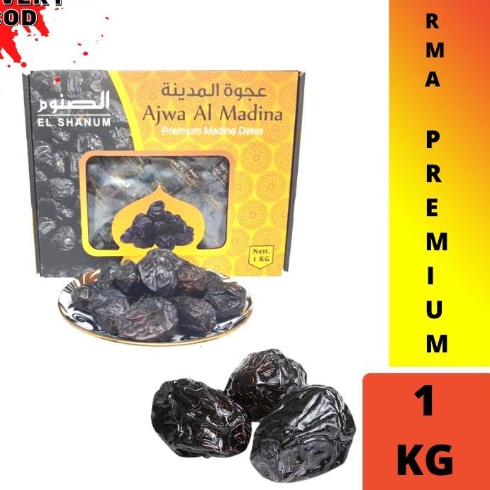 

GRATIS ONGKIR✅Kurma Ajwa Super 1 Kg premium Elshanum/ Kurma Nabi / Kurma Ajwa Premium / Kurma Ajwa Jumbo / Kurma Madinah /Elshanum|SQ4