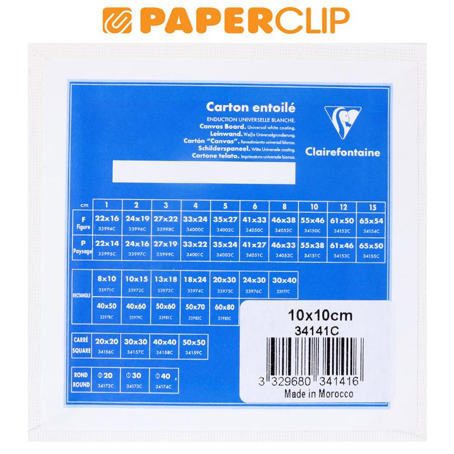 

CANVAS BOARD CLAIREFONTAINE 10X10 34141C