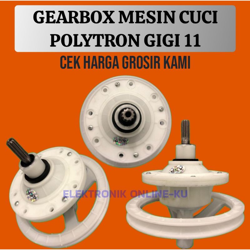 GEARBOX MESIN CUCI POLYTRON GIGI 11