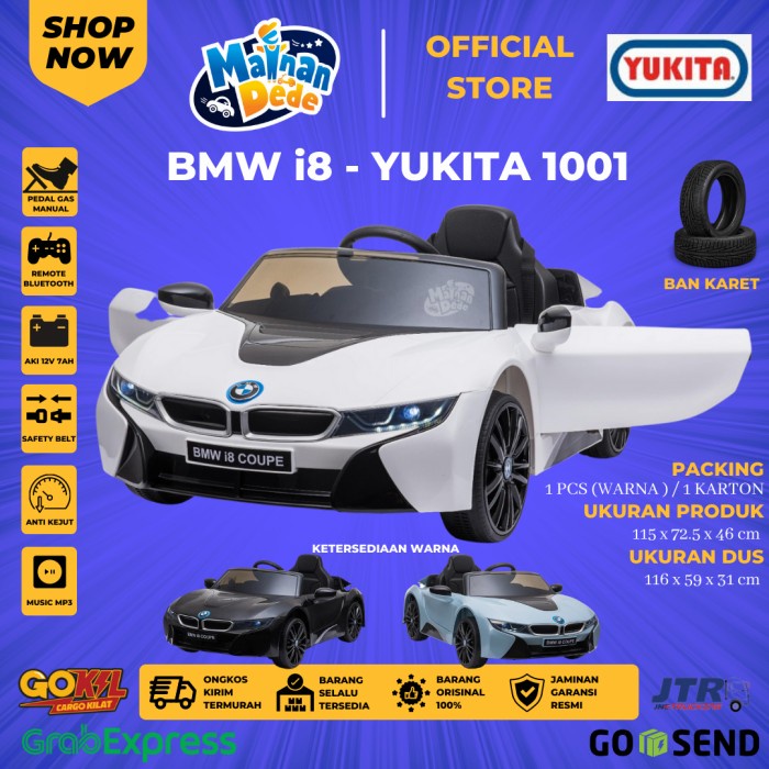 Mainan Anak Mobil Aki UK 786 BMW i8 COUPE