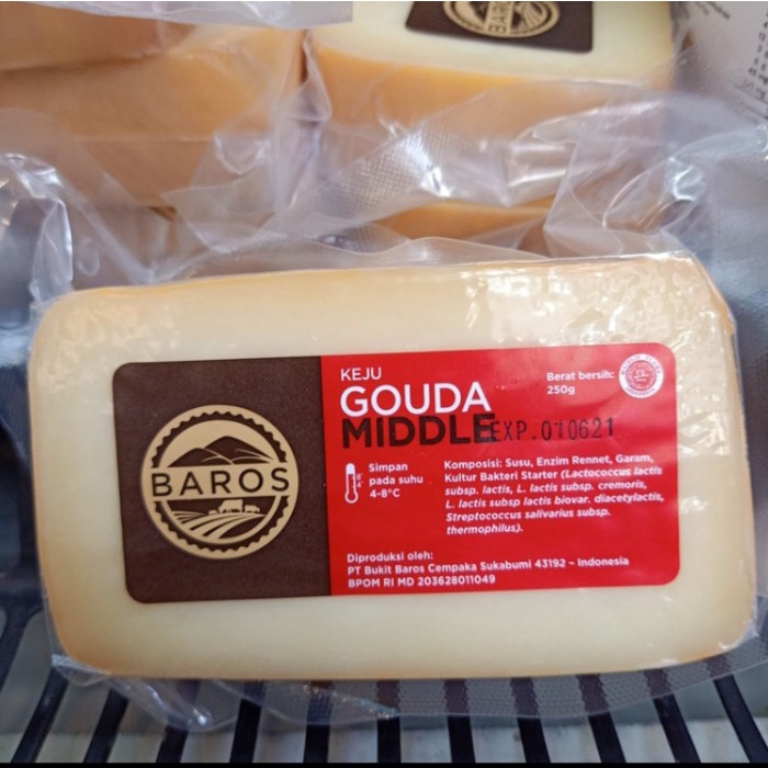 

Baros gouda middle cheese 260gr