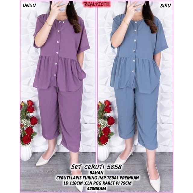 setelan ceruty import