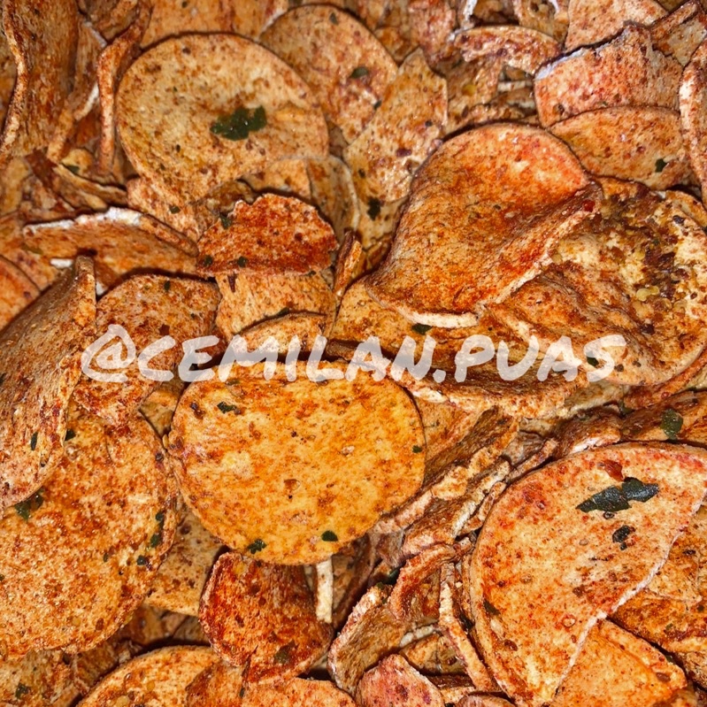 

[READY MEDAN] Basreng Bulat Pipih Pedas Jeruk 100gr Pedas Nampol Gurih Termurah Renyah