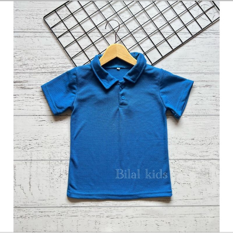 KAOS CASUAL ANAK CEWE COWO( UNISEX )/KAOS KERAH POLO SHIRT ANAK BAHAN LACOST