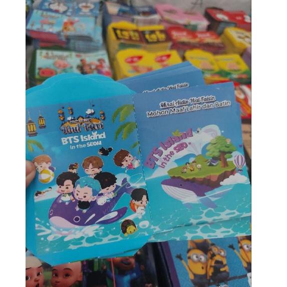 

レ Grosir Amplop lebaran isi 100 lembar/10 motif/amplop lebaran 2023/amplop bts/amplop kartun/amplop snack ↿