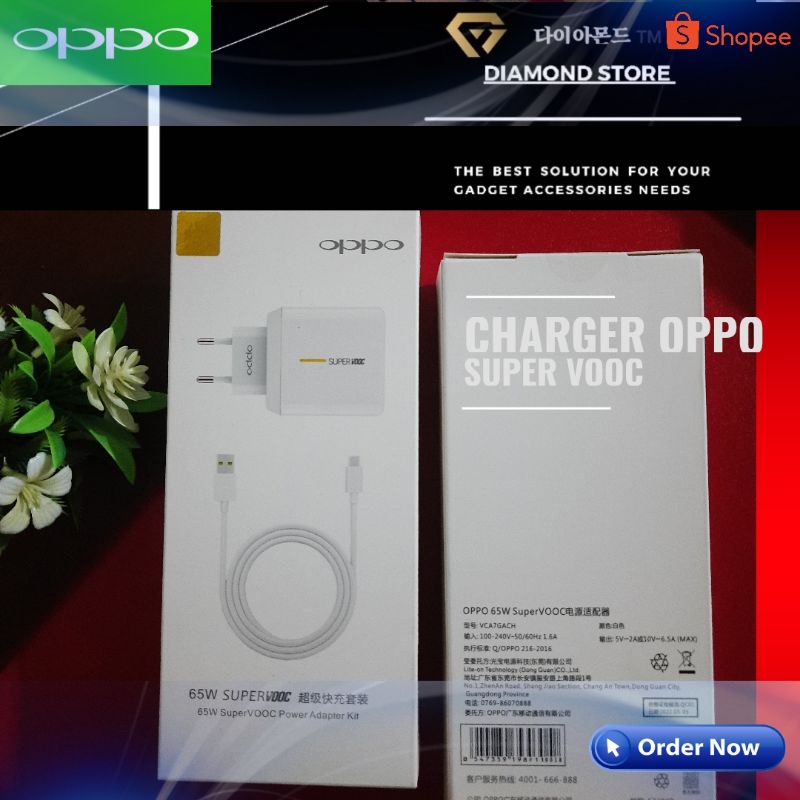 TC TRAVEL CHARGER OPPO RENO 8 4G 7z 5G Reno 7 4G A96 5G 33 65 WATT  ORIGINAL TYPE C USB CABLE