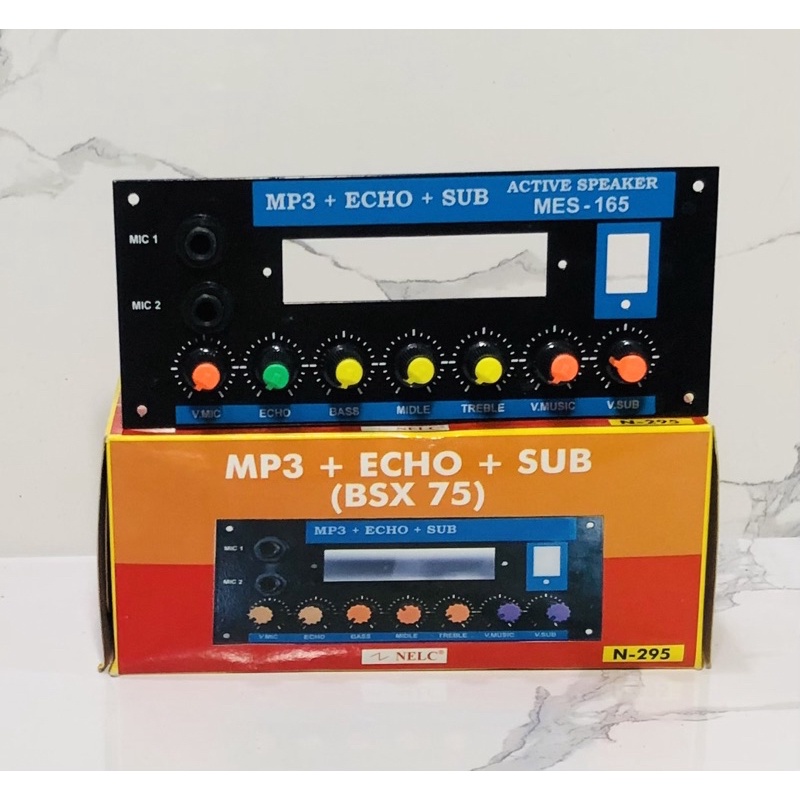 Kit Panel Mp3 + Tone Control + Echo + Sub Bsx 75