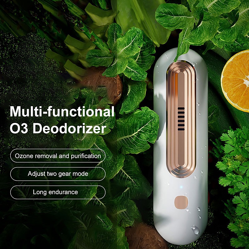 Mi.more Refrigerator Deodorizer Pengharum Kulkas USB Rechargeable Anti Bau Kulkas Penghilang Bau Odor Eliminator Anti Bau Anti Bakteri Kulkas Deodorizer