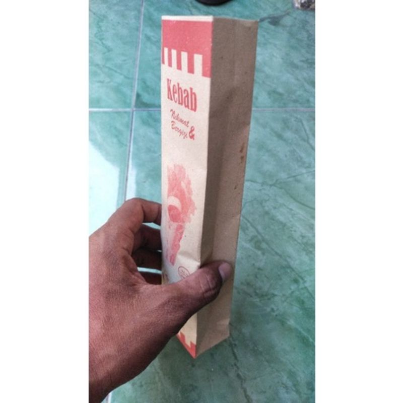 bungkus kebab besar 1 koli