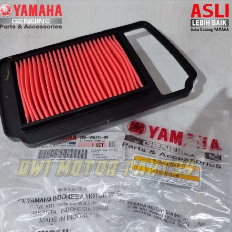 BUSA SARINGAN FILTER UDARA MIO SPORTY ATAU SMILE ORIGINAL ORI YAMAHA