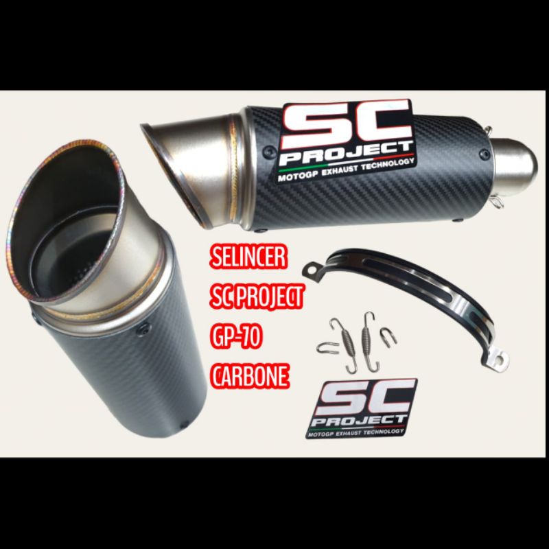 KNALPOT SELINCER SC PROJECT GP-10 CARBON
