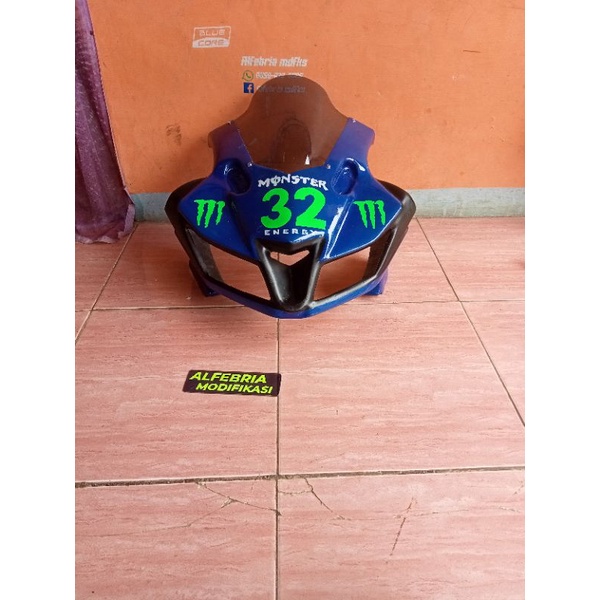 headlamp/topeng kedok R15 v2 model R15 v3