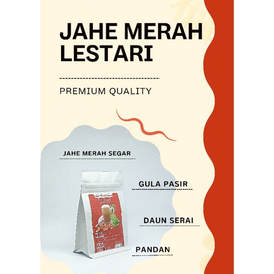 

Jahe Merah Instan Lestari 150 gr (Premium Quality)