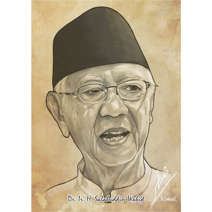 

Poster Ir. H. Salahudin Wahid